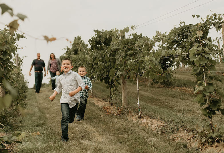 Rolling Forks Vineyards Family