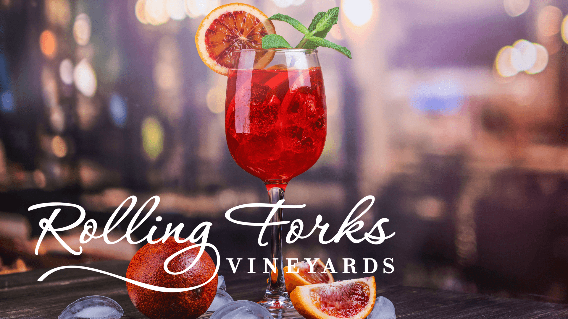 Sangria at Rolling Forks Vineyards, Glenwood, Minnesota, Winery