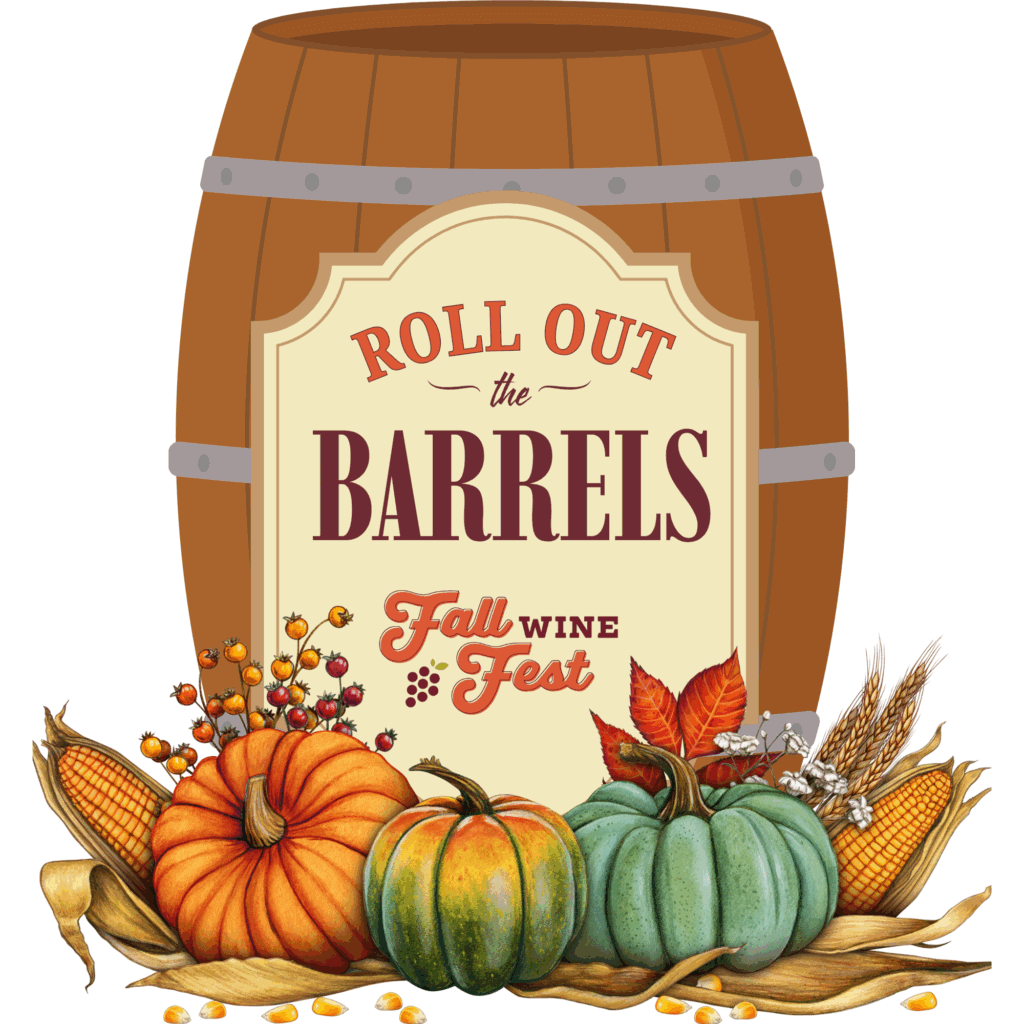 Roll Out the Barrels Fall Wine Festival in Glenwood Minnesota at Rolling Forks Vineyards