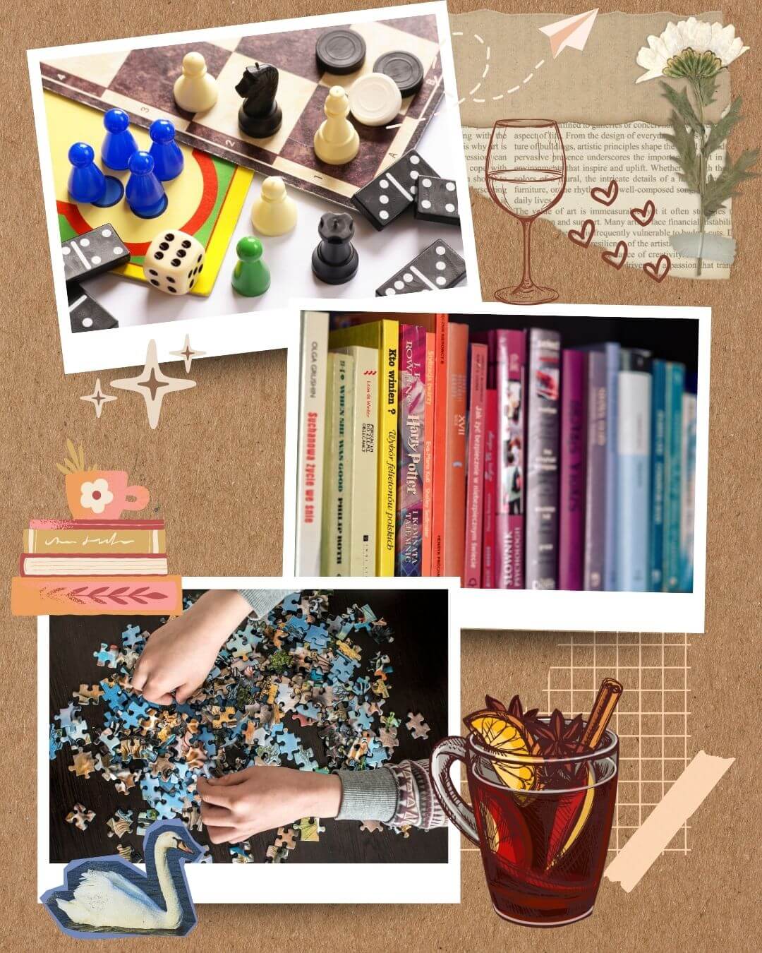 Book Game Puzzel Swap Community Event Glenwood MN Rolling Forks VIneyards