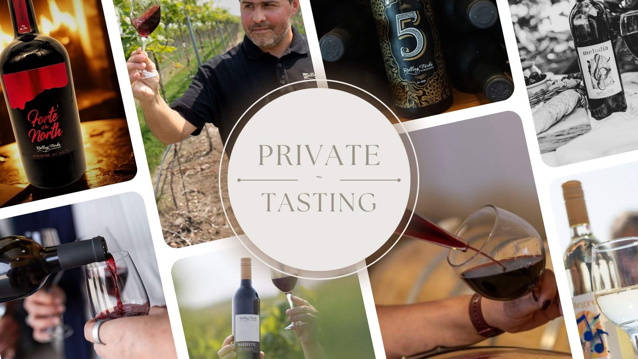 Winery Tasting Event, Rolling Forks Vineyards, Glenwood, Minnesota