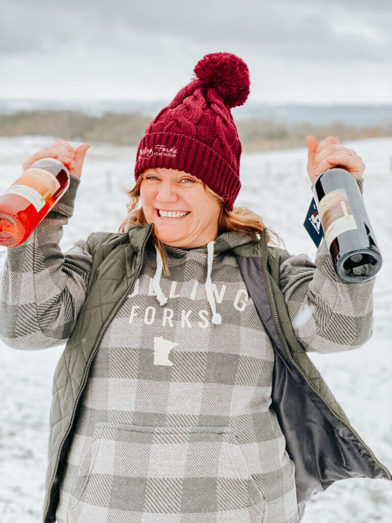 The Art of Wintering with Rolling Forks Vineyards, Glenwood, Minnesota