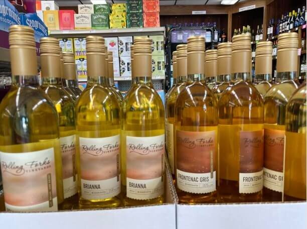 Find Rolling Forks Vineyards wines near you: Cases of our award-winning wine stocked at a liquor store near you for our upcoming tasting.