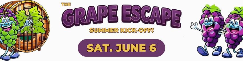 Experience the "Grape Escape" -- Kick off summer in true Minnesota style