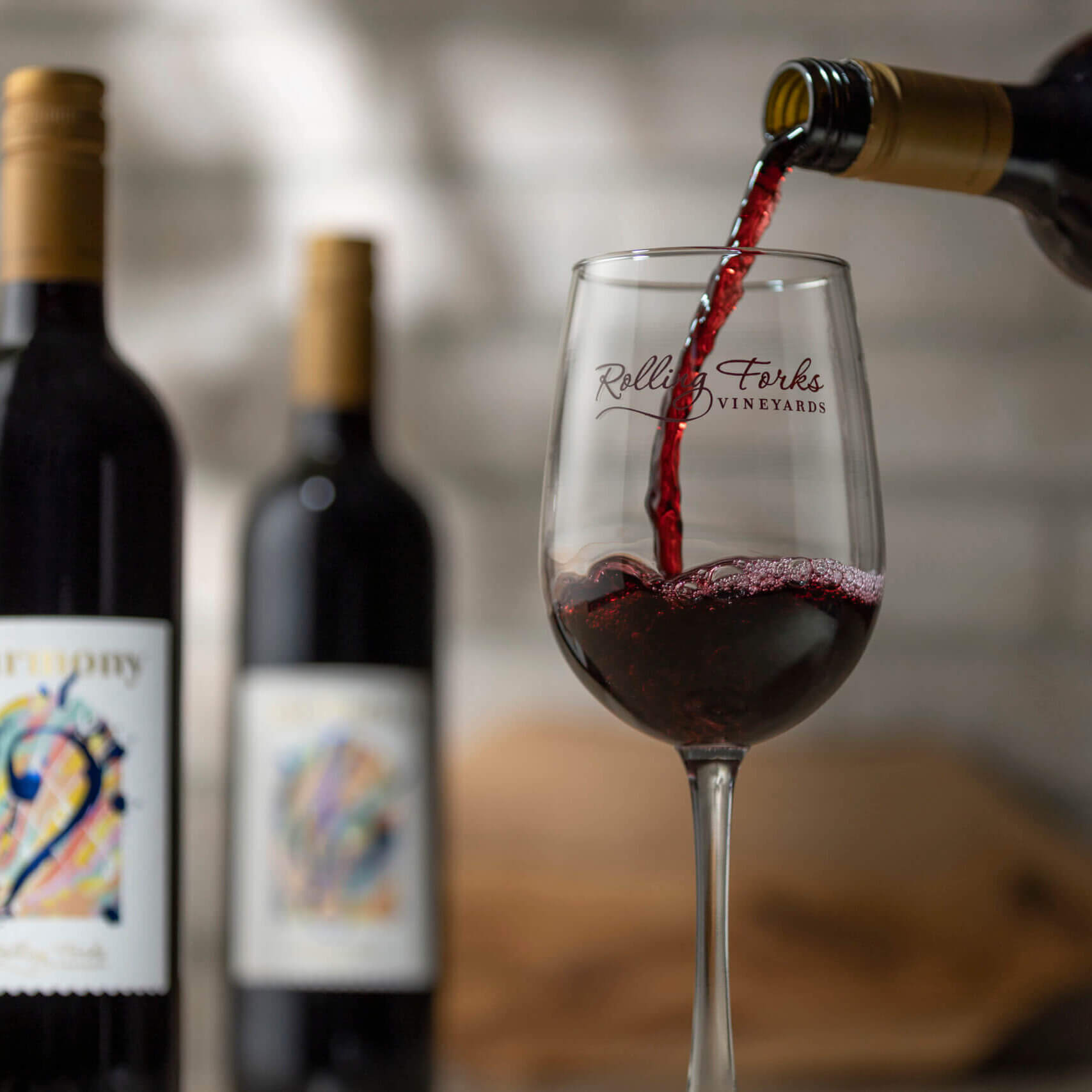 Rolling Forks Vineyards Red Wine makes a great gift