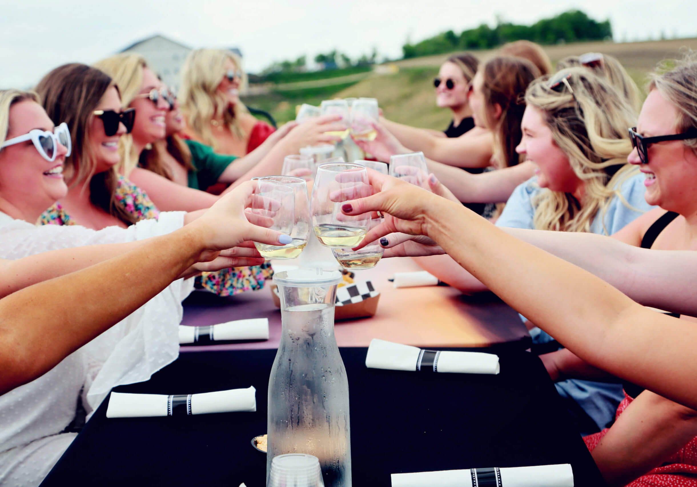Celebrate with Sparkling wine at Rolling Forks Vineyards, Glenwood, Minnesota
