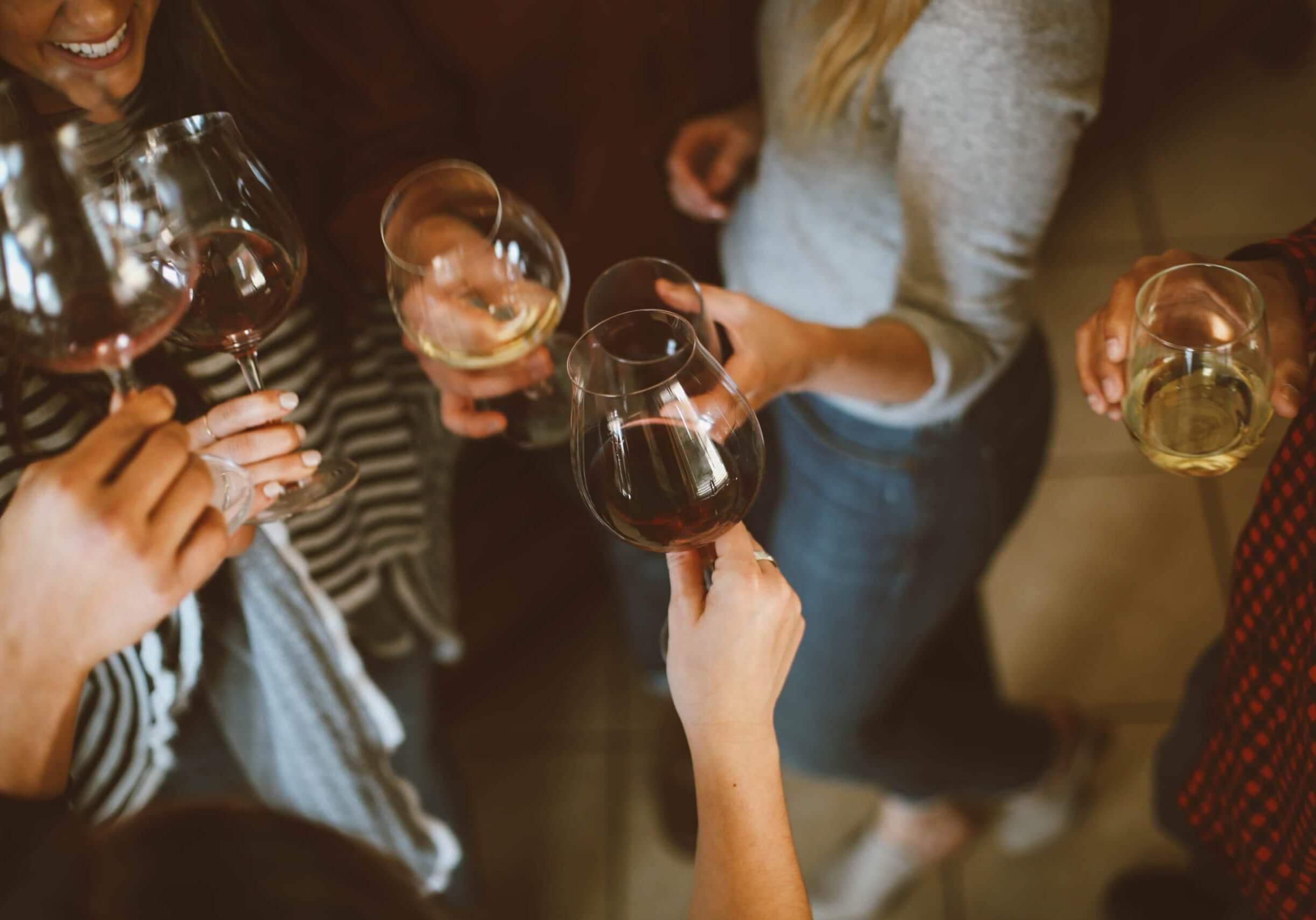 Friends and Family gather at Rolling Forks Vineyards, Glenwood, Minnesota