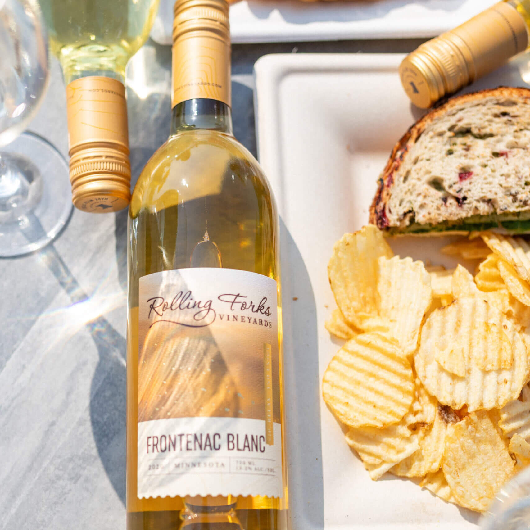Rolling Forks Vineyards award-winning Minnesota wines for food pairing.