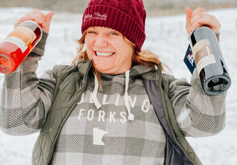 The Art of Wintering with Rolling Forks Vineyards, Glenwood, Minnesota