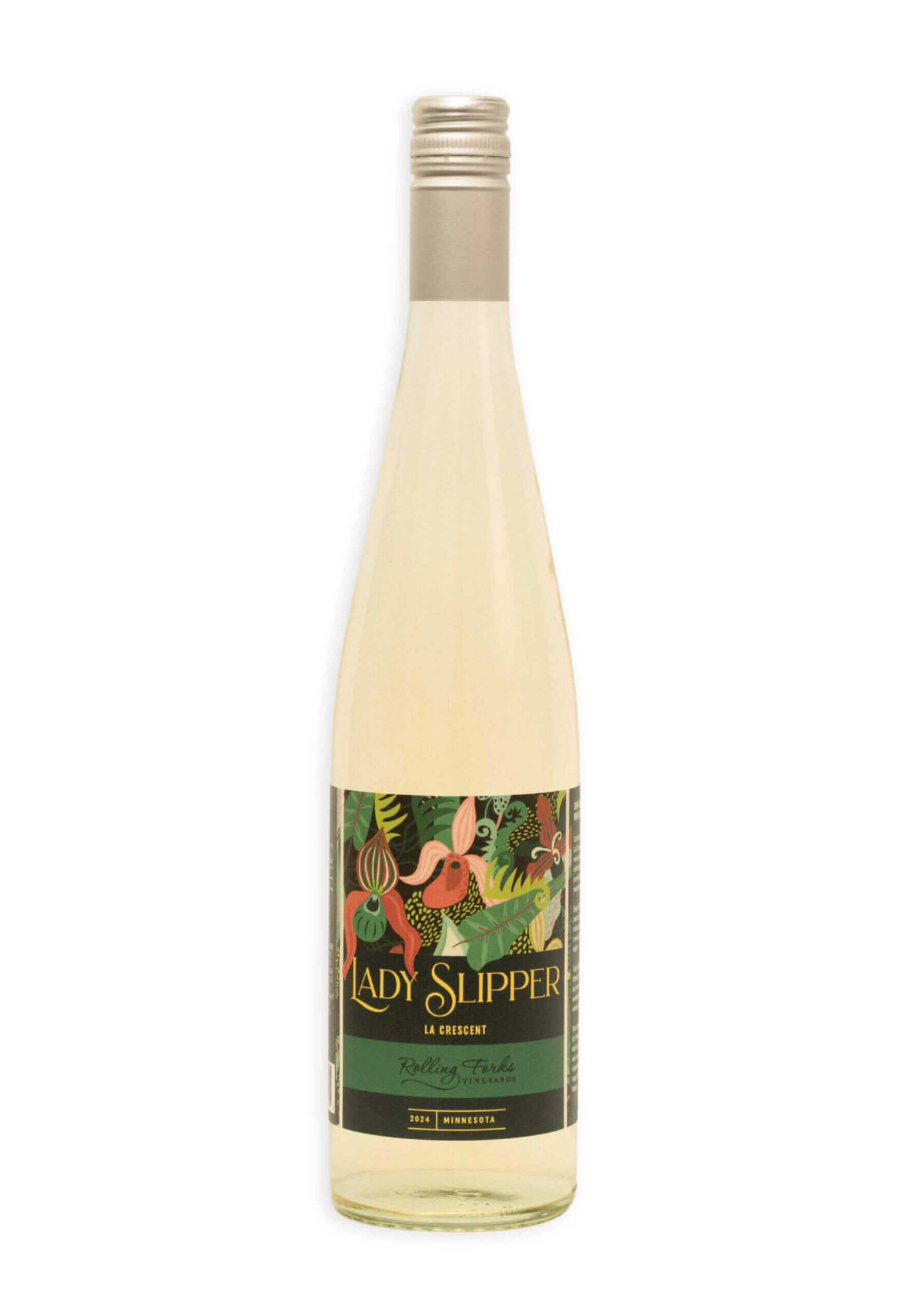 Lady Slipper, white Wine, Rolling Forks Vineyards, Glenwood, Minnesota