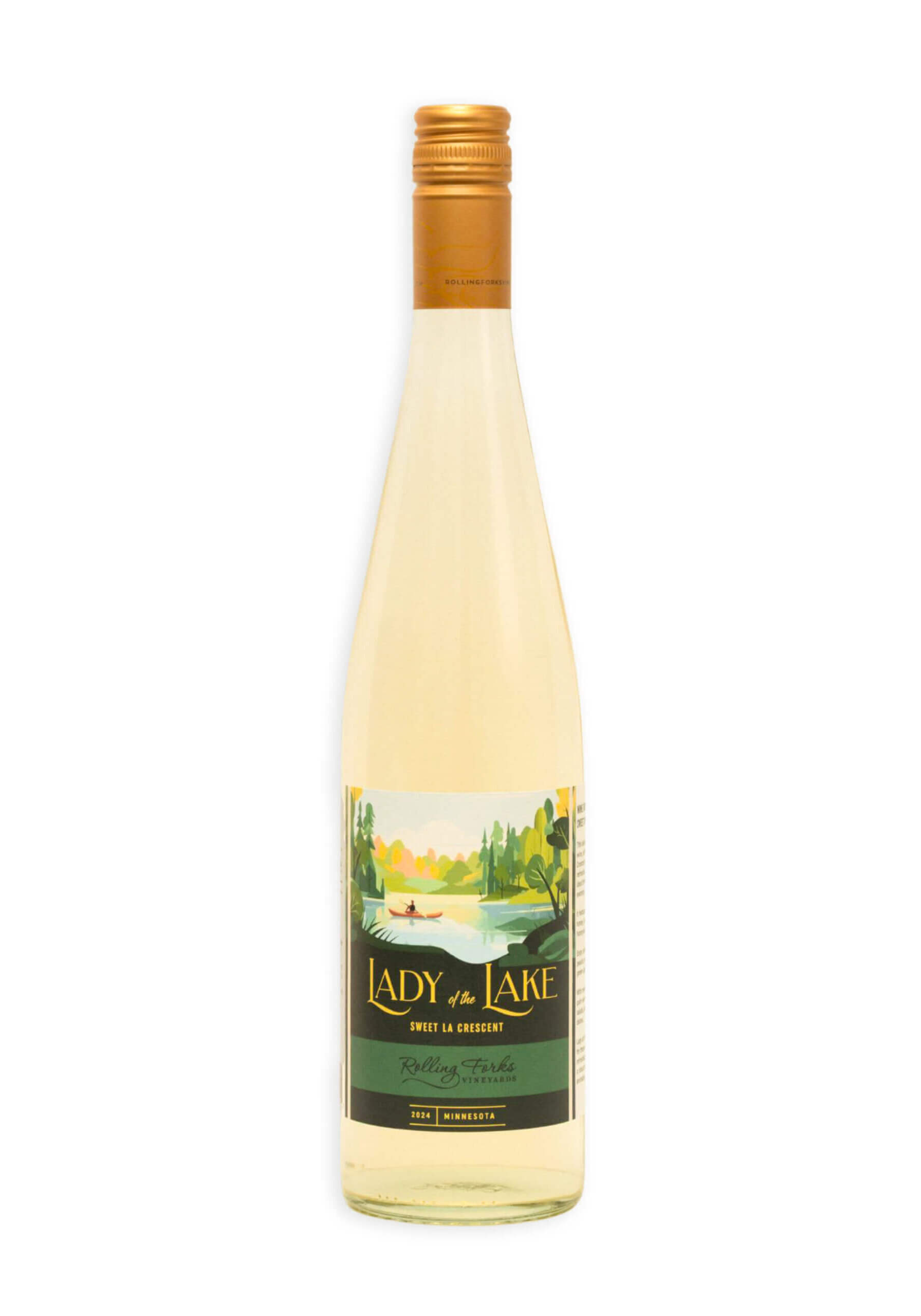 White wine, La Crescent, Rolling Forks VIneyards, Glenwood, Minnesota