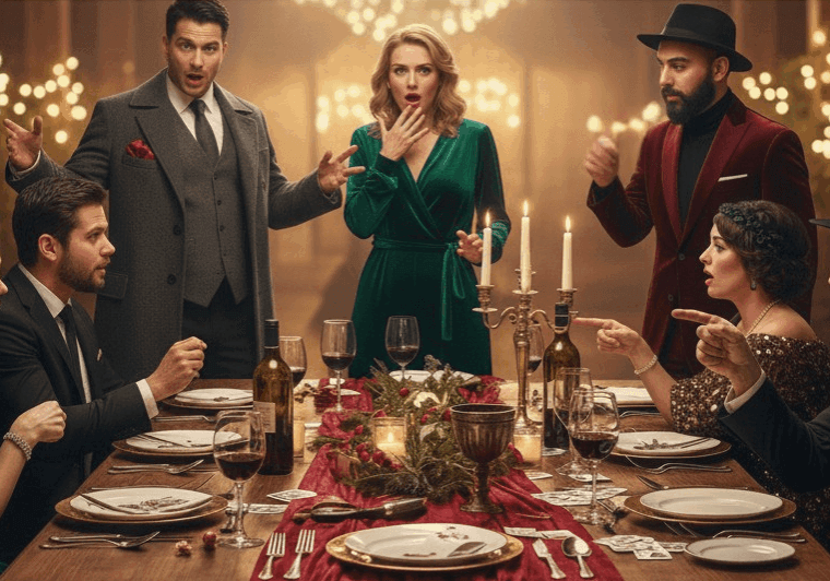 Crime at Christmastime: A New Year's Eve Murder Mystery Experience. Rolling Forks Vineyards