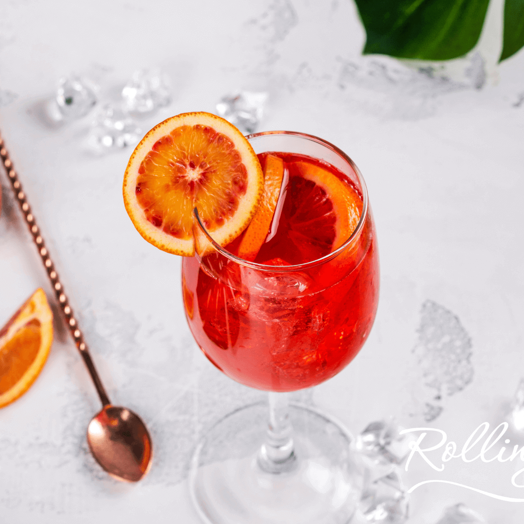 Sangria at Rolling Forks Vineyards, Glenwood, Minnesota, Winery